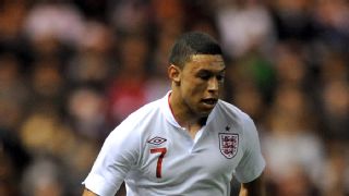 Alex Oxlade-Chamberlain is one of two uncapped players in the England squad